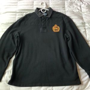 Black Polo sweater